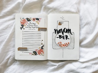 set up for the month of november goal list yet