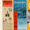 disneyland maps brochures circa 1950 1960s