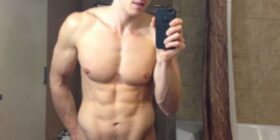 hes naked youtuber davey wavey flaunts his stuff