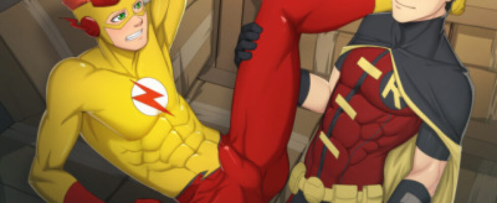 young justice kid flash x robin 1 someday