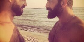 super hot arab greek daddies on the beach try