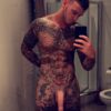 tattooed stud former x factor contestant ellis