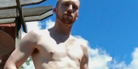 enjoying the sun the best way i can