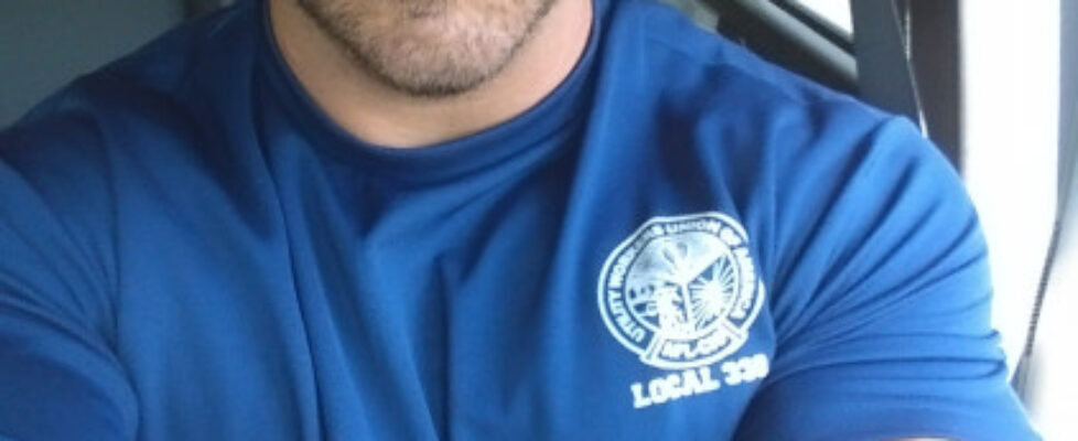 straight blue collar hunk