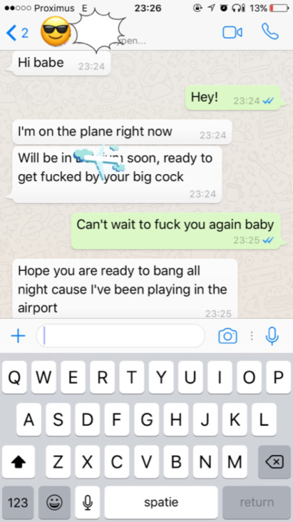 finallymy boyfriend is on his way back to me he