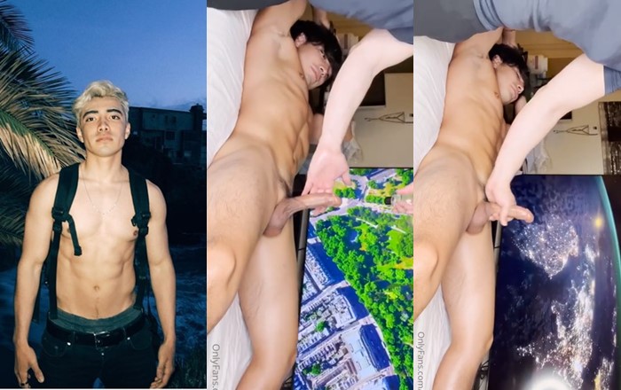 Aedanvip a jerk on the massage table