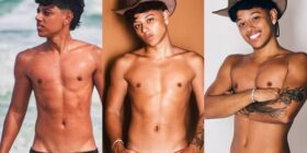 Clip of bruno vinicius (vinibrunou) showing off his curved cock