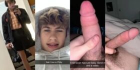 Cute tiktoker jerks off