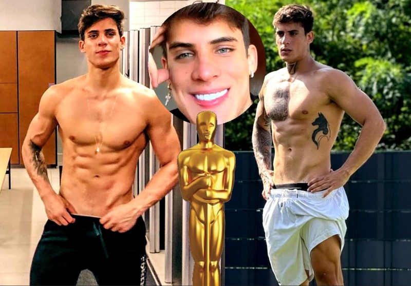 Quick click of tiago ramos showing off his cock