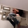 hot married straight with massive cock caught